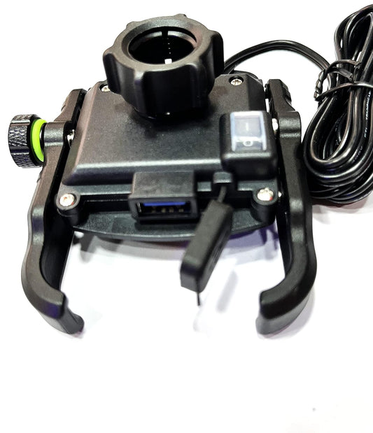 Acube Mart BSDDP Original BM4 Jaw-Grip Waterproof Bike/Motorcycle/Scooter Mobile Phone Holder Mount,Mirror Handle Mount, BSDDP-1